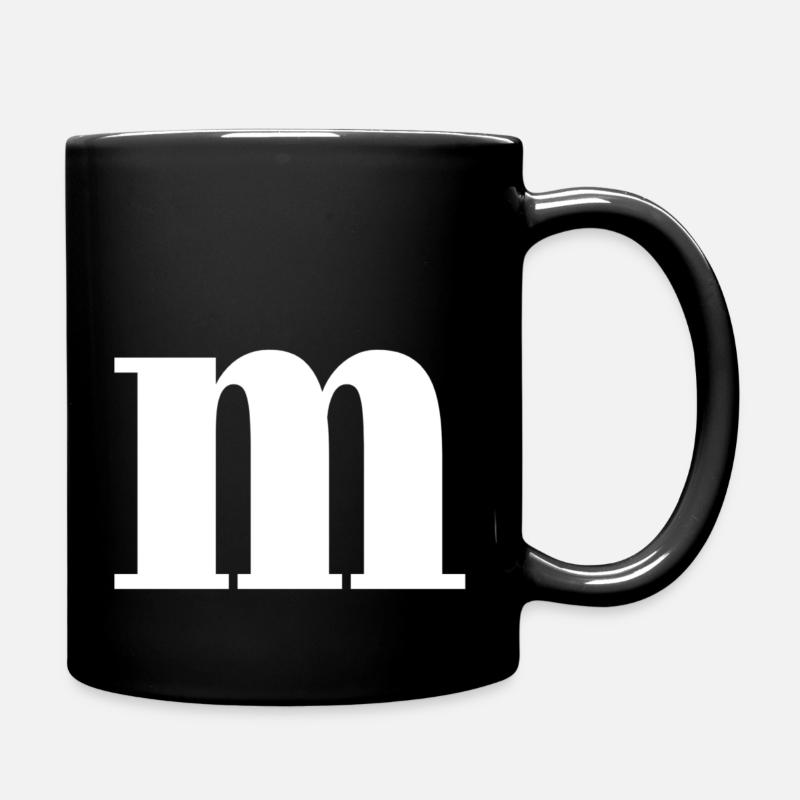 M et M Karnaval - Mug uni - noir