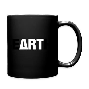Earth is Art - Mug uni - noir - Droite