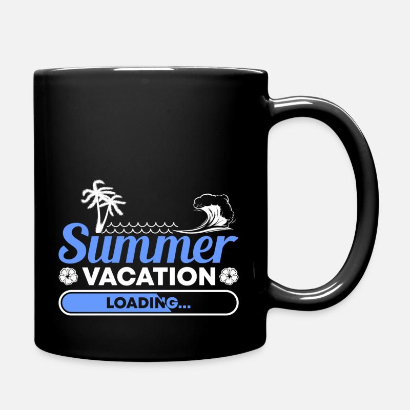summer - Full Colour Mug - black
