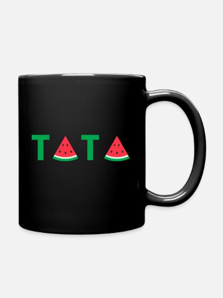 TATA PASTEQUE - Mug uni - noir