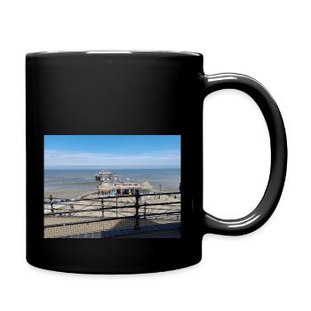 Cromer Pier Foto - Tasse einfarbig - Schwarz - Rechts