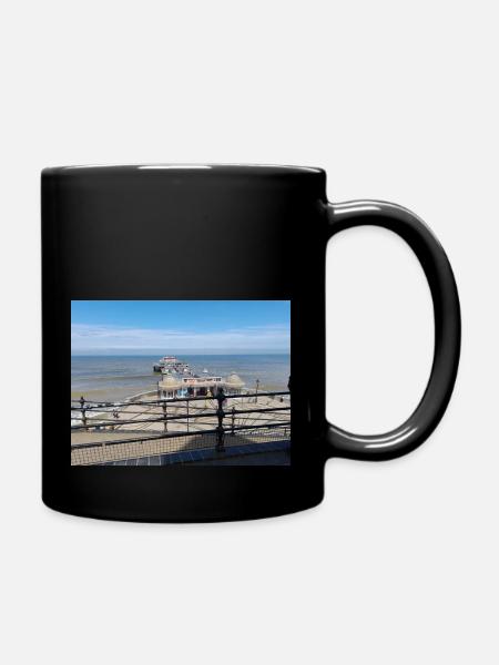 Cromer Pier Foto - Tasse einfarbig - Schwarz