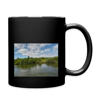 Norfolk Broads UK - Full Colour Mug - black - Right