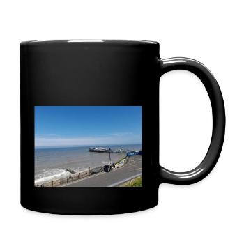 Cromer Beach et Pier Norfork - Mug uni - noir - Droite