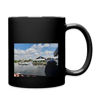 Horby Marina Norfolk Deutschland - Tasse einfarbig - Schwarz - Rechts