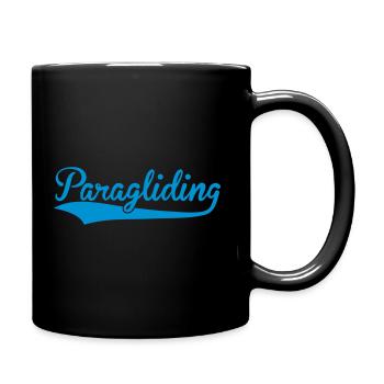 Paragliding Paraglieter Bestseller - Tasse einfarbig - Schwarz - Rechts
