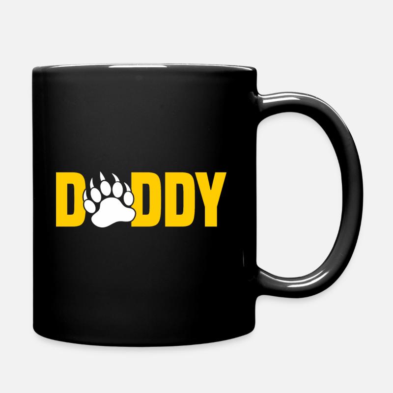 Daddy - Tasse einfarbig - Schwarz