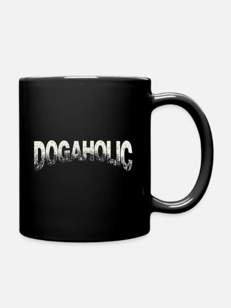 DOGAHOLIC IGP Mondioring Hundemotiv - Tasse einfarbig - Schwarz