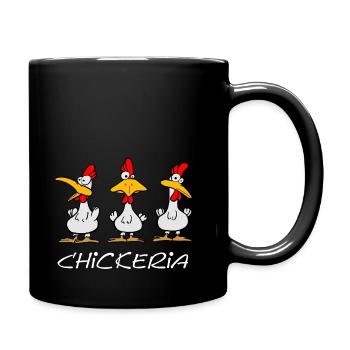 Chickeria - Mug uni - noir - Droite