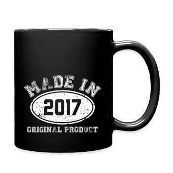 made in 2017 Original product - anniversary - Full Colour Mug - black - Right
