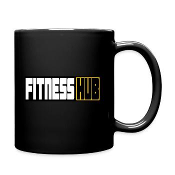 Hub de remise en forme - Mug uni - noir - Droite