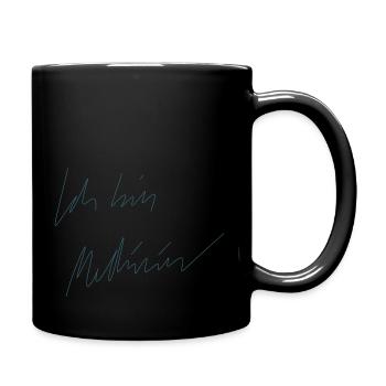 Ich bin Mediziner - Tasse einfarbig - Schwarz - Rechts