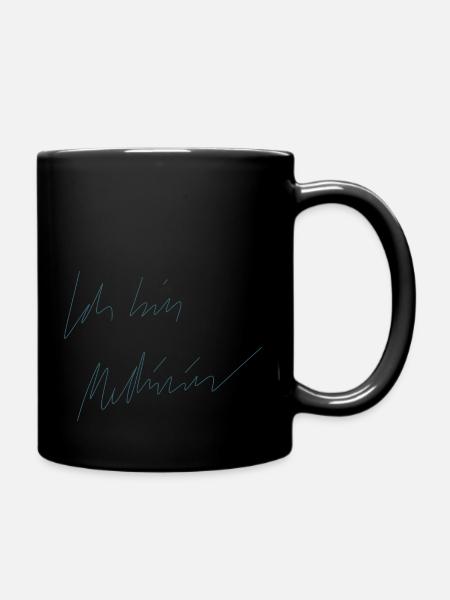 Ich bin Mediziner - Tasse einfarbig - Schwarz