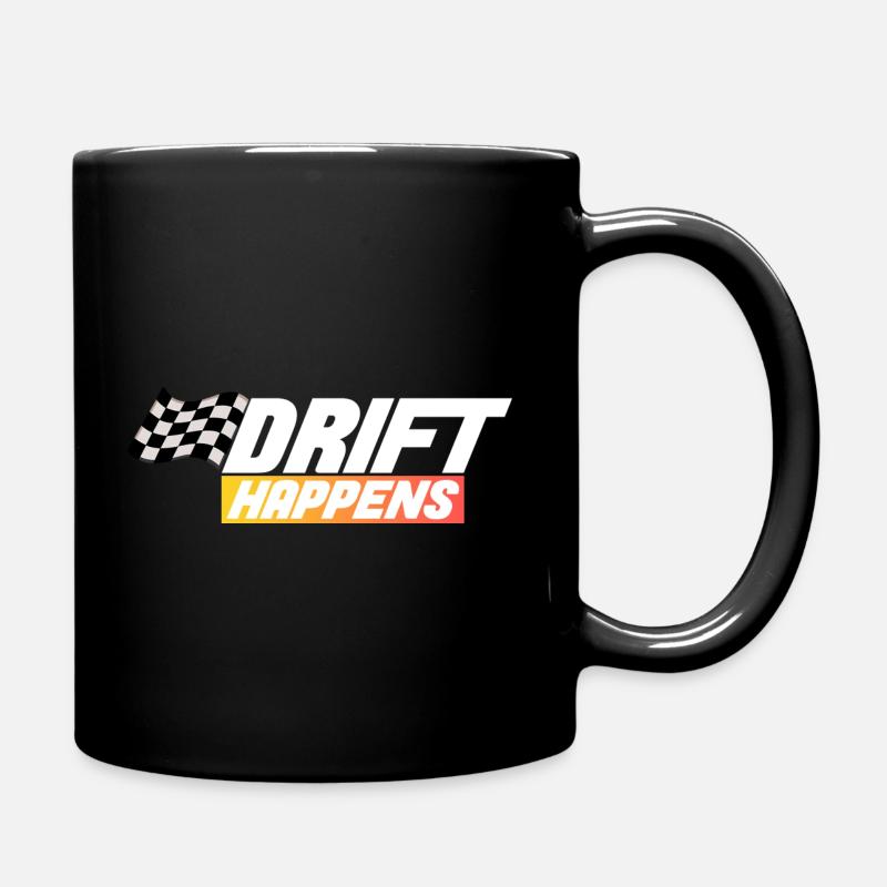 Drift happens | dream Artworks - Tasse einfarbig - Schwarz