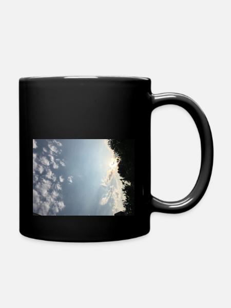 Your Heart Can Touch The Sky - Tasse einfarbig - Schwarz