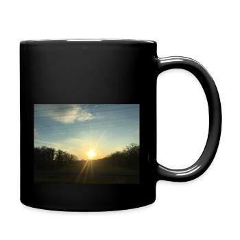 Hoffnung - Tasse einfarbig - Schwarz - Rechts
