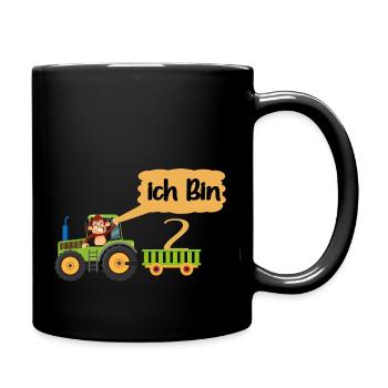 Ich bin 2 | Kindergeburtstag | zweiter Geburtstag - Mug uni - noir - Droite