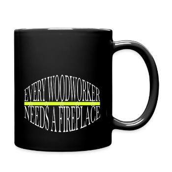 charpentier blague charpentier blagues geek john charpentier - Mug uni - noir - Droite