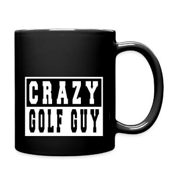 Golfcoachcadeau fun funnygolfgift GolfDuvet Happy - Mug uni - noir - Droite