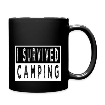 Campsite Hiking Bday Boy Scouts Best Awesome - Full Colour Mug - black - Right