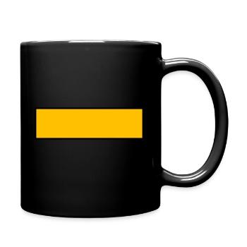 Bar with outline - Full Colour Mug - black - Right