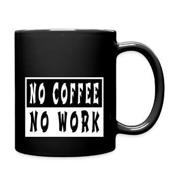 cadeau d’anniversaire café matin fatigué - Mug uni - noir - Droite