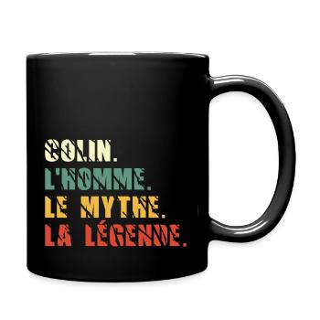 Colin l homme le mythe la légende - Mug uni - noir - Droite