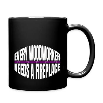 birthday present idea present present idea - Full Colour Mug - black - Right