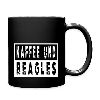 geschenk zitat hunderasse hundefreund coffeeshop - Tasse einfarbig - Schwarz - Rechts