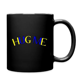 hug me - Full Colour Mug - black - Right
