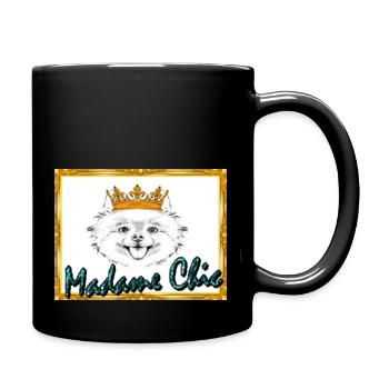 Madame Chic, T-Shirt, Pullover, Accessoires - Tasse einfarbig - Schwarz - Rechts