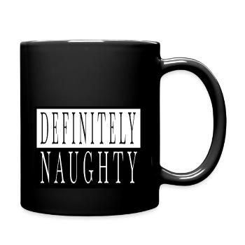 dork christmas tree dinosaur lover dinosaur moon - Tasse einfarbig - Schwarz - Rechts