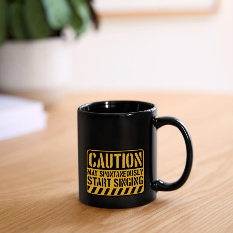 may spontaneously start singing Full Colour Mug
