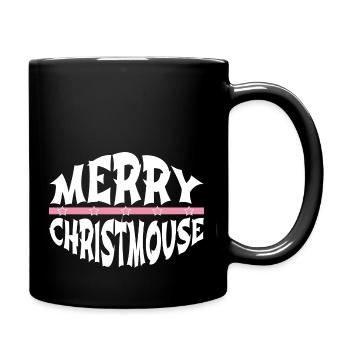 dinosaurs beard gang quote lyrics bday - Tasse einfarbig - Schwarz - Rechts