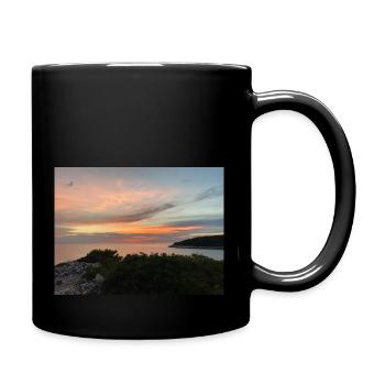 Sun Designs - Tasse einfarbig - Schwarz - Rechts