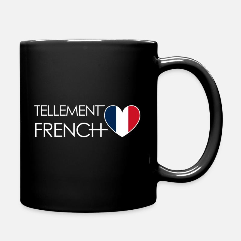Tellement French - Mug uni - noir
