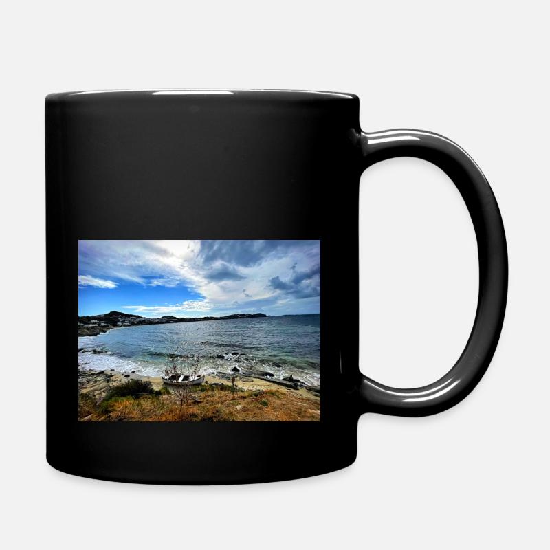 End of summer - Tasse einfarbig - Schwarz