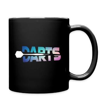 Darts - Tasse einfarbig - Schwarz - Rechts