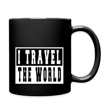 birthday present geek jokes fun gift idea france - Full Colour Mug - black - Right