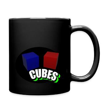 CUBES3 - Tasse einfarbig - Schwarz - Rechts
