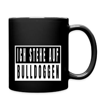 welpe doggie hundehalter haustier cool spaß - Tasse einfarbig - Schwarz - Rechts