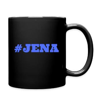 #Jena Ostdeutschland - Tasse einfarbig - Schwarz - Rechts