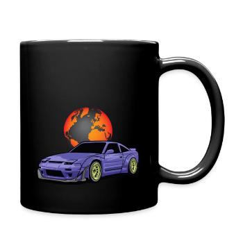 JDM DRIFT CAR - Full Colour Mug - black - Right
