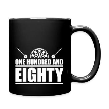 Darts Sports Fun - Full Colour Mug - black - Right