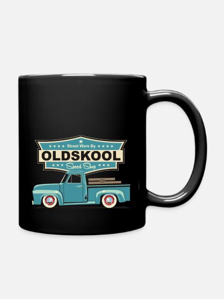 F100 - Full Colour Mug - black