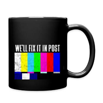 Nous allons le corriger en post - Mug uni - noir - Droite