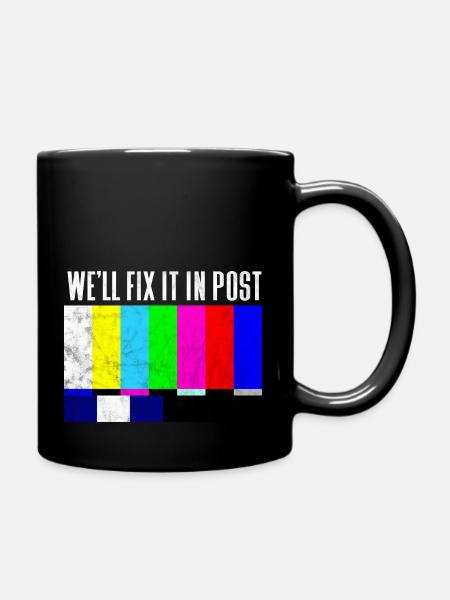 Nous allons le corriger en post - Mug uni - noir