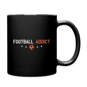 Football addict - Full Colour Mug - black - Right
