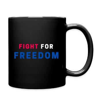 Fight for Freedom - Full Colour Mug - black - Right