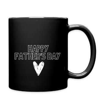 Fête des pères. Bonne fête des pères - Mug uni - noir - Droite